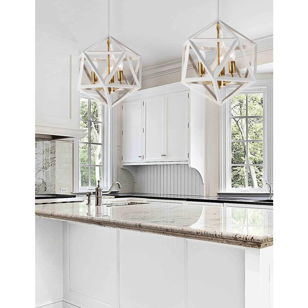 Boho Aesthetic 3 Light Modern Luxury Incandescent Pendant Chandelier | Biophilic Design Airbnb Decor Furniture 