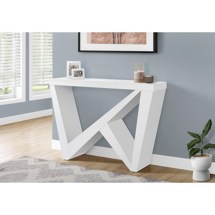 Boho Aesthetic White Luxury Minimalist Side Accent Table | Biophilic Design Airbnb Decor Furniture 