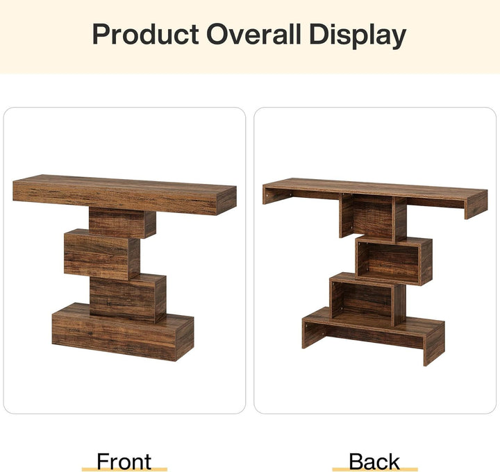 Buy farmhouse furniture La Mare Mediterranean Farmhouse Console Entryway Table - Modern Cottage Farmhouse Furniture