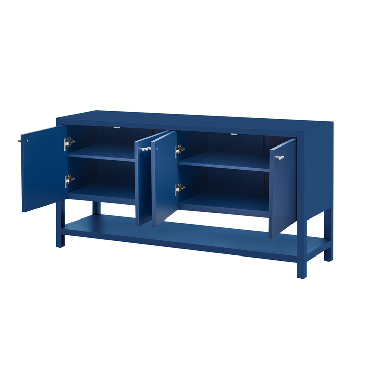 Buy farmhouse furniture Functional Entryway Console Table with Ample Storage,Suitable for Study,Entrance and Living Room - Modern Cottage Farmhouse Furniture