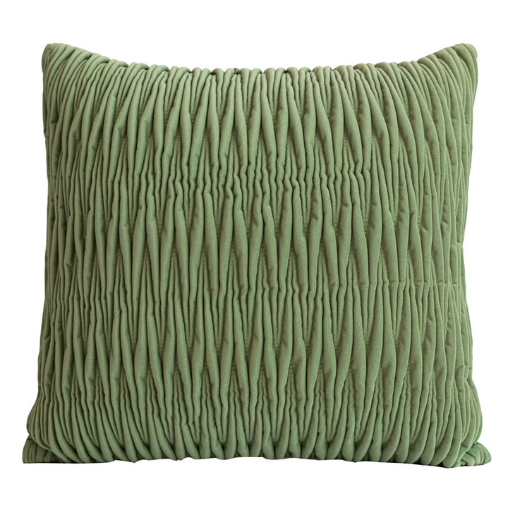 Chloeros | Green Textured Mediterranean Sofa Throw Pillows
