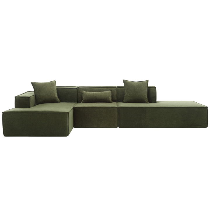 The Oliva Modular Mediterranean Sofa Set - Mediterranean Italian Contemporary Home Decor Furniture