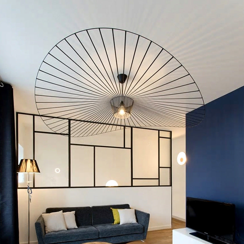 Boho Aesthetic Modern Boho Vertigo Pendant Light White / Black | Biophilic Design Airbnb Decor Furniture 