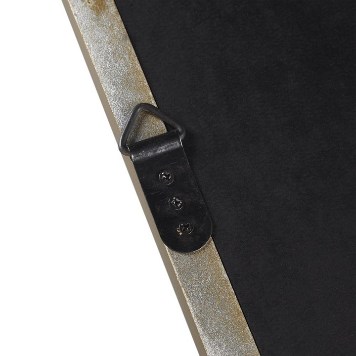 Buy farmhouse furniture Gold Scalloped Wood Wall Mirror - Modern Cottage Farmhouse Furniture