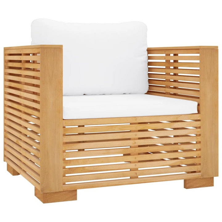 Buy farmhouse furniture Teak and Cream Mediterranean Farmhouse Solid wood Single Durable - Modern Cottage Farmhouse Furniture