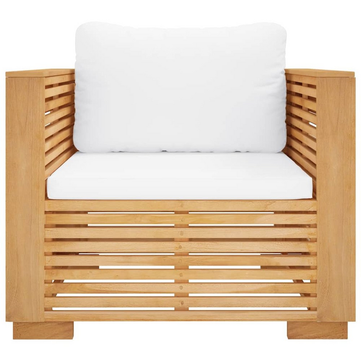 Buy farmhouse furniture Teak and Cream Mediterranean Farmhouse Solid wood Single Durable - Modern Cottage Farmhouse Furniture