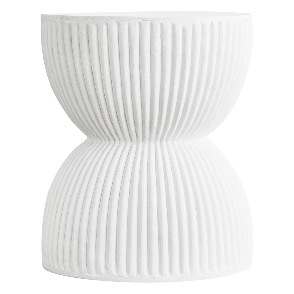 Buy farmhouse furniture Modern Side End Table Spire Series In White - Modern Cottage Farmhouse Furniture