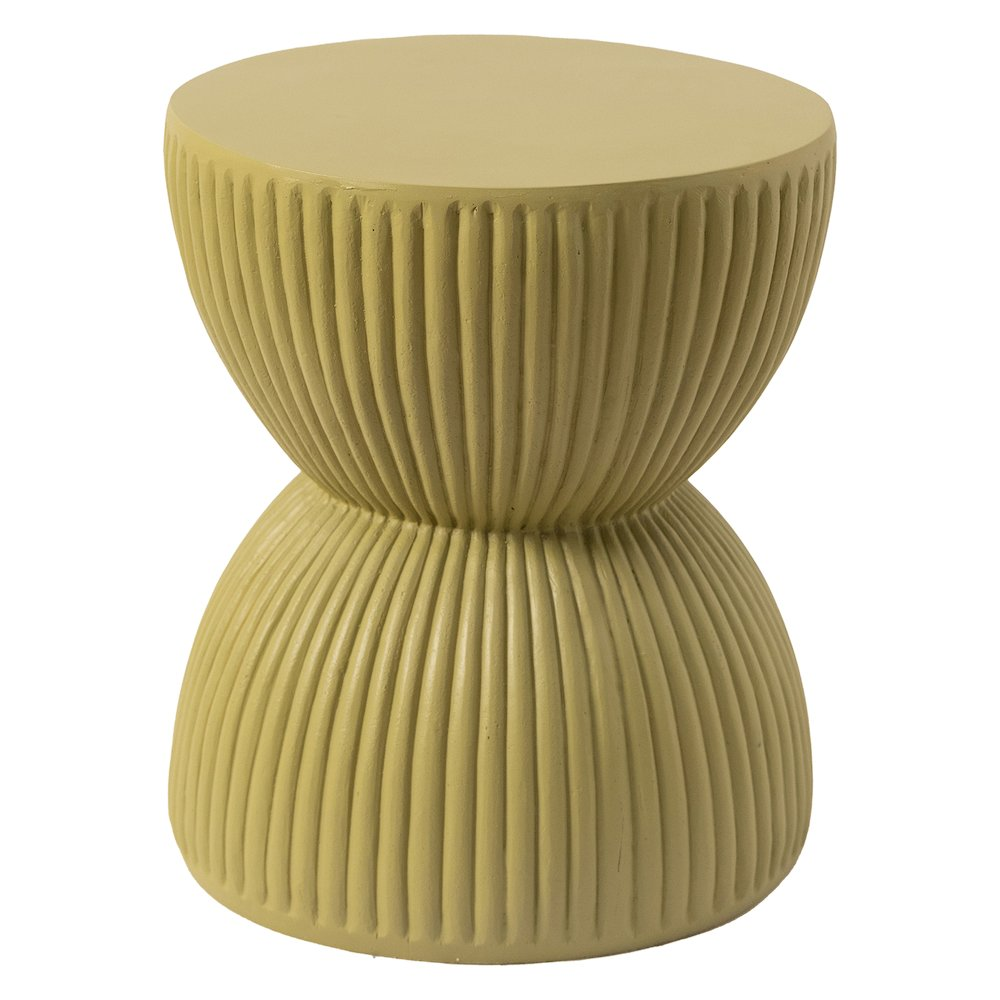 Buy farmhouse furniture Green Yellow Modern Italian Contemporary Side End Table - Modern Cottage Farmhouse Furniture