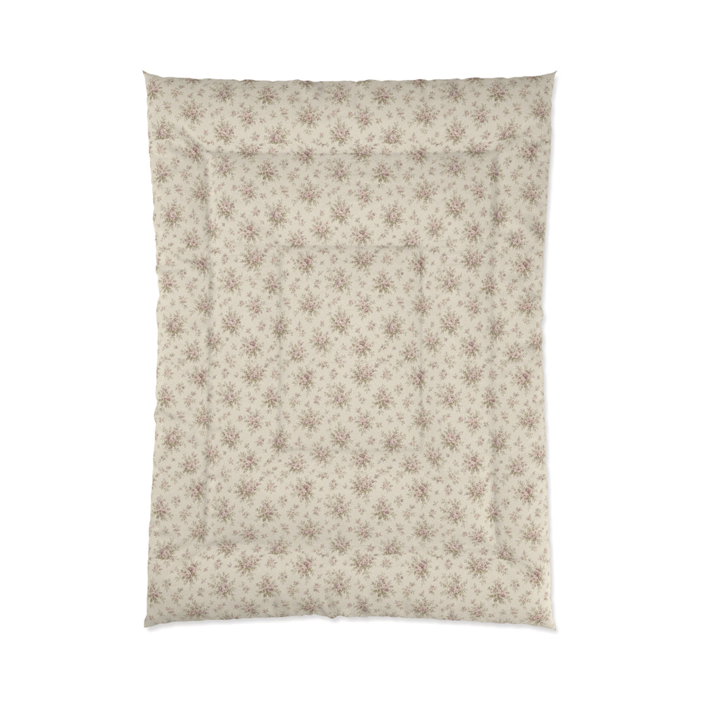 Buy farmhouse furniture Vintage Rosewood Floral Comforter — By. Artisan Blooms - Modern Cottage Farmhouse Furniture