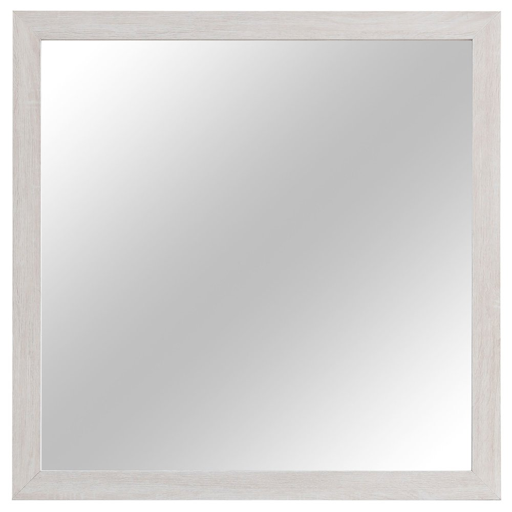 Buy farmhouse furniture Brantford Dresser Mirror Coastal White - Modern Cottage Farmhouse Furniture