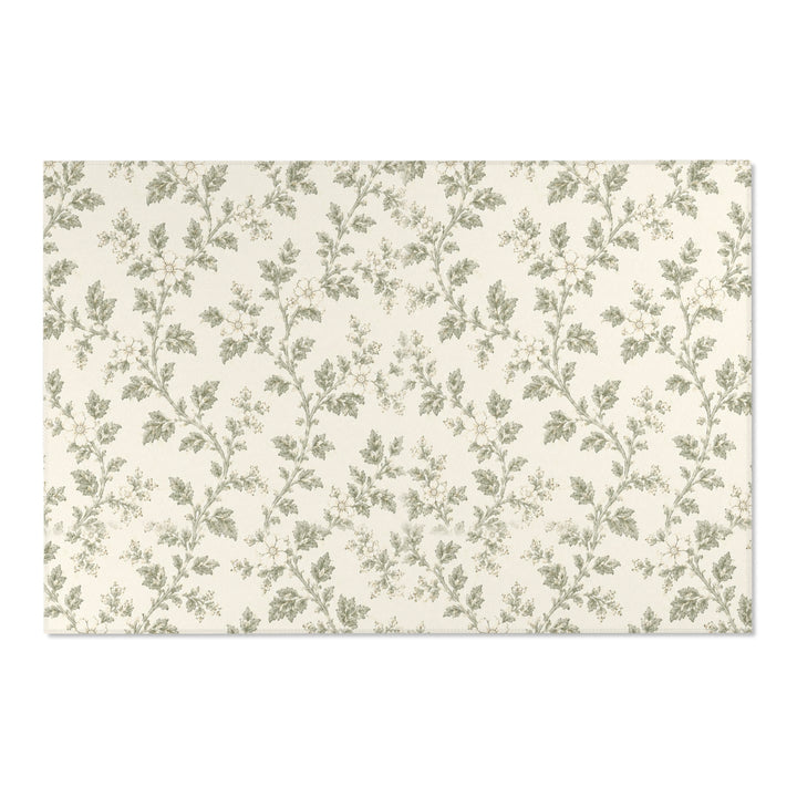 Vintage Botanical Cream &amp; Sage Accent Rug