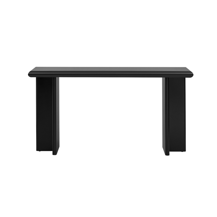 Modern Entryway Table with L-Shaped Legs,Suitable for Entryway, Hallway, Living Room, Foyer, Corridor - Mediterranean Italian Contemporary Home Decor Furniture