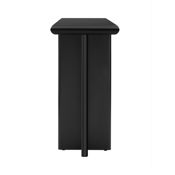 Modern Entryway Table with L-Shaped Legs,Suitable for Entryway, Hallway, Living Room, Foyer, Corridor - Mediterranean Italian Contemporary Home Decor Furniture