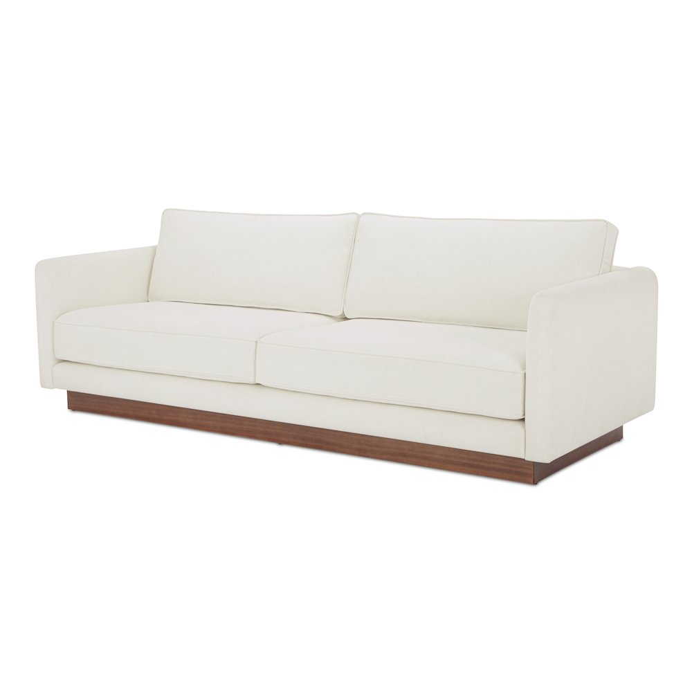 Buy farmhouse furniture Vernon Sofa White - Modern Cottage Farmhouse Furniture