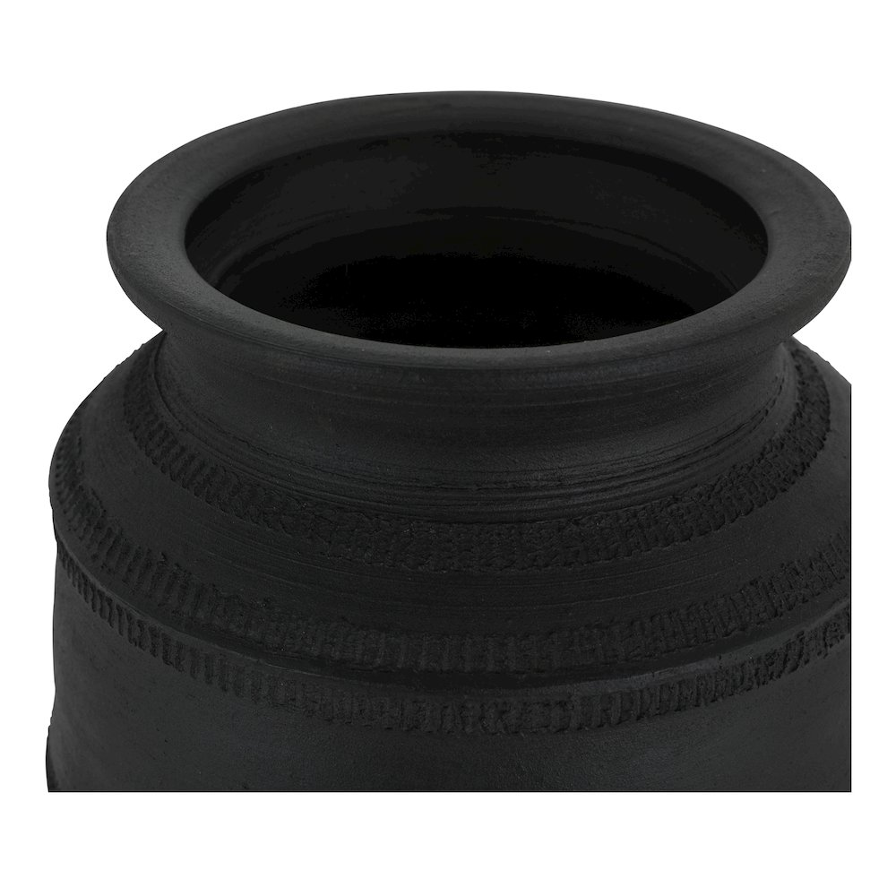 Buy farmhouse furniture Astra Vessel Black Terracotta - Modern Cottage Farmhouse Furniture