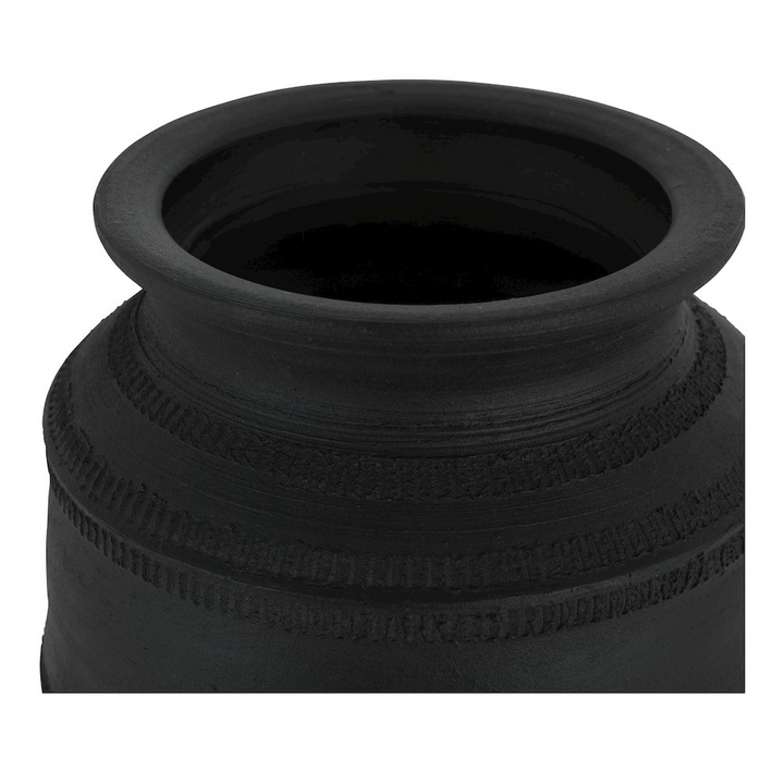 Buy farmhouse furniture Astra Vessel Black Terracotta - Modern Cottage Farmhouse Furniture