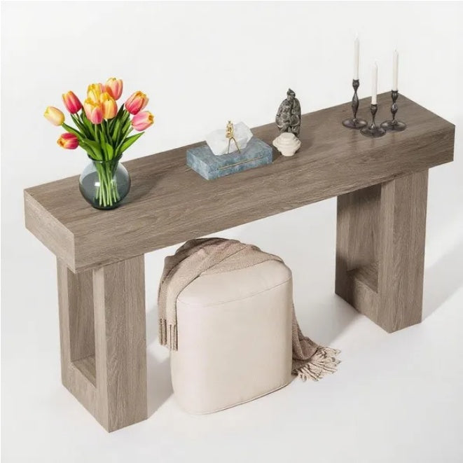 Sevilla Modern Mediterranean Foyer Console Table - Mediterranean Italian Contemporary Home Decor Furniture