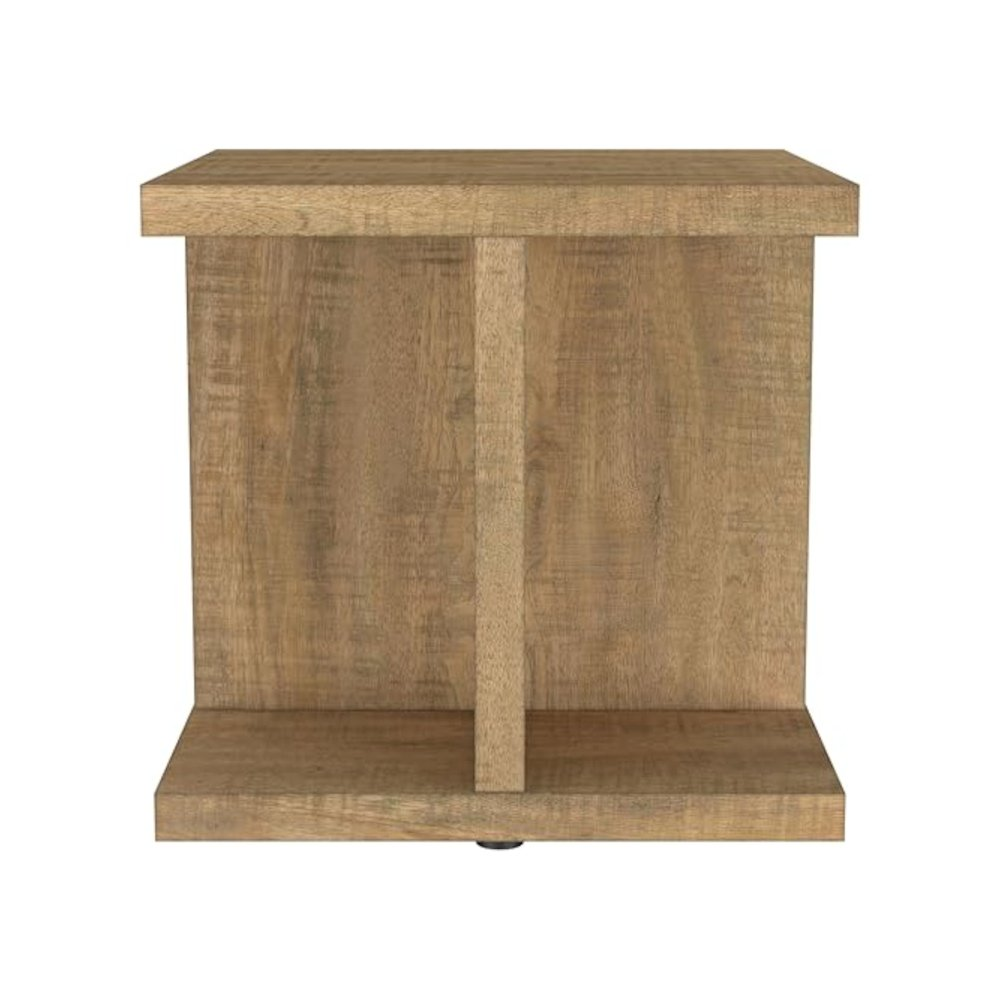 Buy farmhouse furniture Modern Farmhouse Square Wood End Side Table - Modern Cottage Farmhouse Furniture