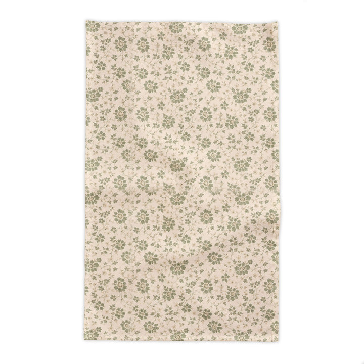 Buy farmhouse furniture Farmhouse Vintage Green Floral Tablecloth - By. Artisan Blooms - Modern Cottage Farmhouse Furniture