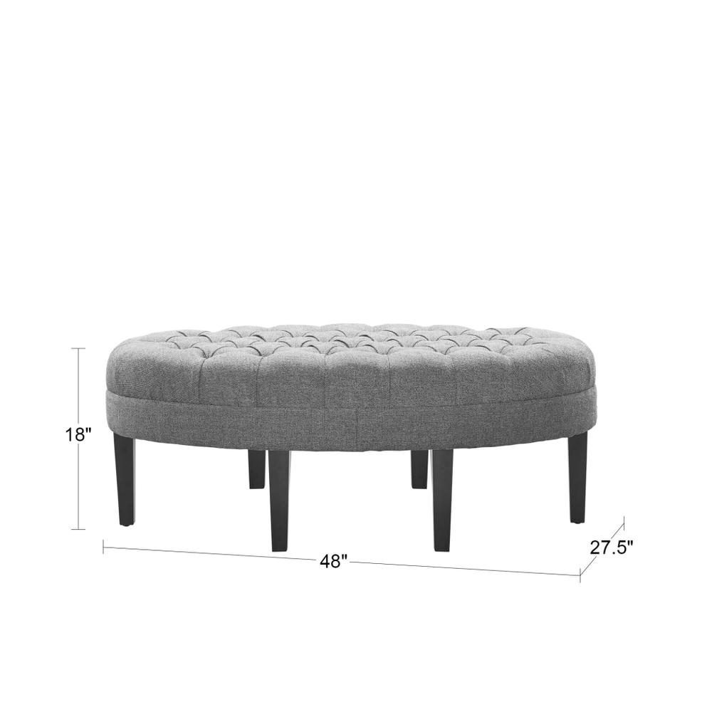 Boho Aesthetic Classic ottoman Modern Bench | Biophilic Design Airbnb Decor Furniture 