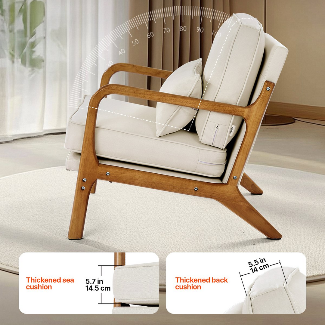 Buy farmhouse furniture Marbella Mediterranean Contemporary Accent Chair - Modern Cottage Farmhouse Furniture