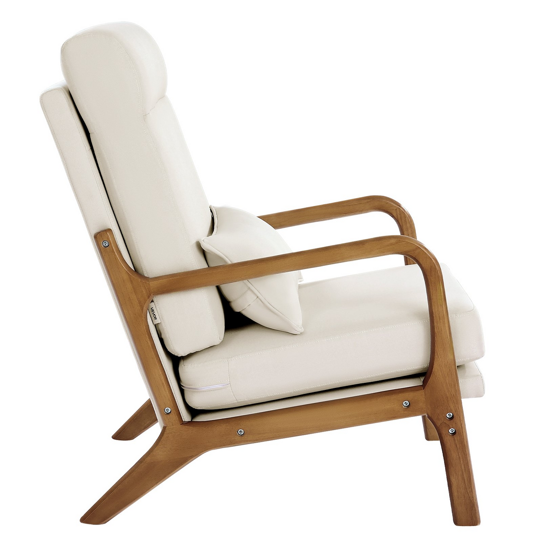 Buy farmhouse furniture La Riviera Beige Mediterranean Contemporary Accent Chair - Modern Cottage Farmhouse Furniture