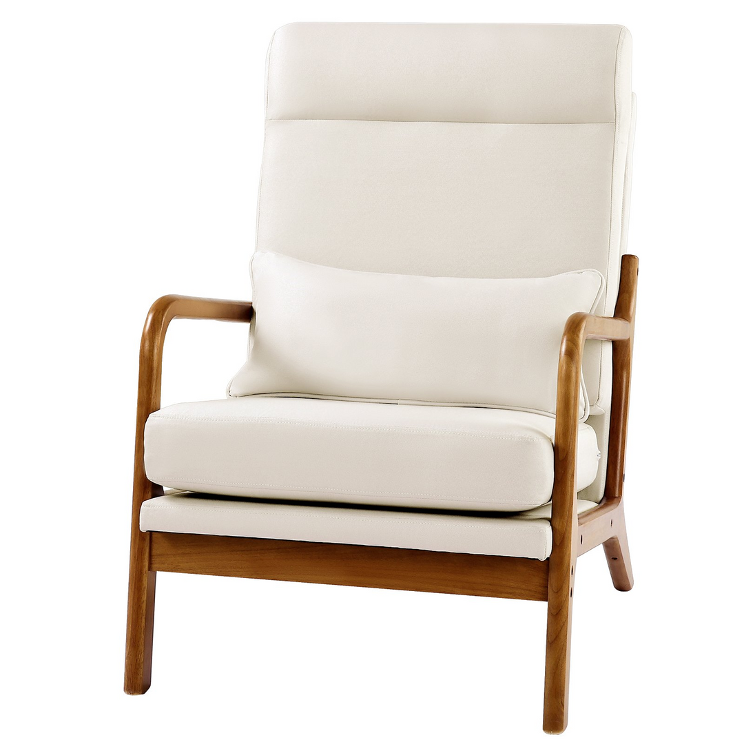 Buy farmhouse furniture La Riviera Beige Mediterranean Contemporary Accent Chair - Modern Cottage Farmhouse Furniture