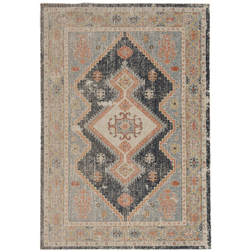 Valencia Mediterranean Contemporary Rust Vintage Distressed Rug - Mediterranean Italian Contemporary Home Decor Furniture