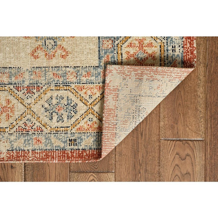 Valencia Rust | Large Mediterranean Vintage Distressed Area Rug - Mediterranean Italian Contemporary Home Decor Furniture
