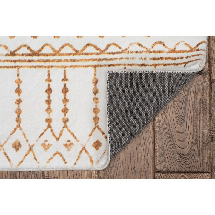 Casbah Gold | Moroccan Mediterranean Luxury Faux Rabbit Fur Area Rug - Mediterranean Italian Contemporary Home Decor Furniture