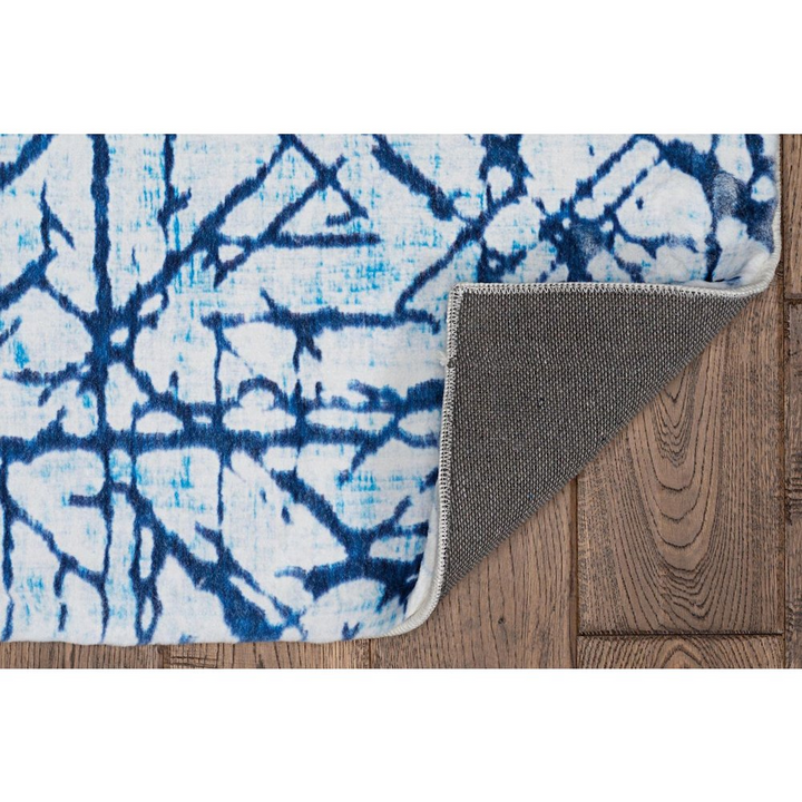 Azurea | Large Mediterranean Coastal Faux Rabbit Fur Area Rug - Mediterranean Italian Contemporary Home Decor Furniture