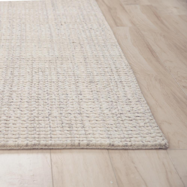Buy farmhouse furniture Lily - Modern Farmhouse - Hand Loomed Cut &amp; Loop Pile Wool/ Polyester Rug, 5&