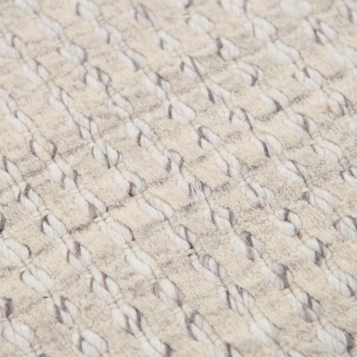 Buy farmhouse furniture Lily - Modern Farmhouse - Hand Loomed Cut &amp; Loop Pile Wool/ Polyester Rug, 5&