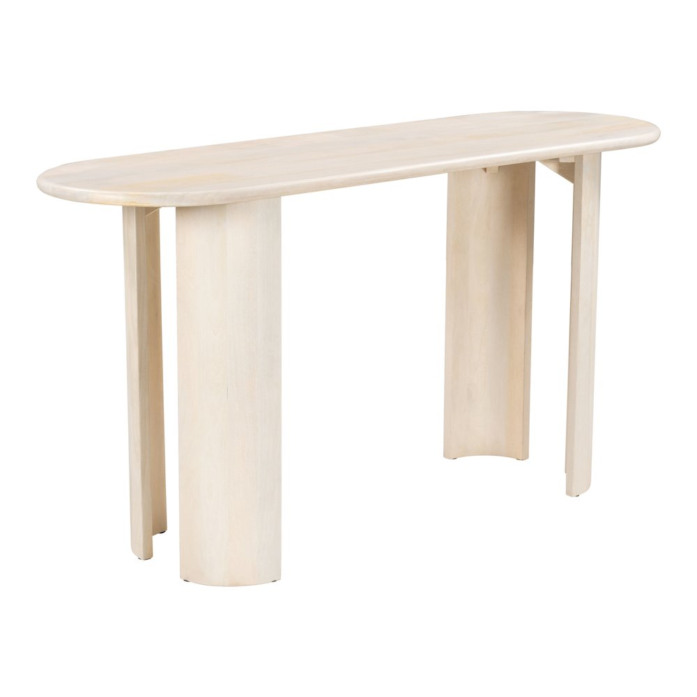 Buy farmhouse furniture Risan Console Table Whitewashed - Modern Cottage Farmhouse Furniture