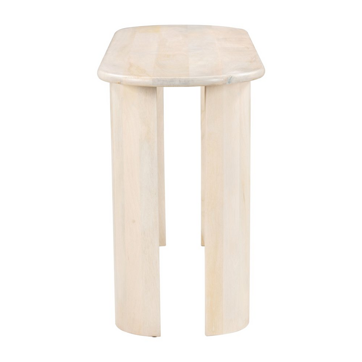 Buy farmhouse furniture Risan Console Table Whitewashed - Modern Cottage Farmhouse Furniture