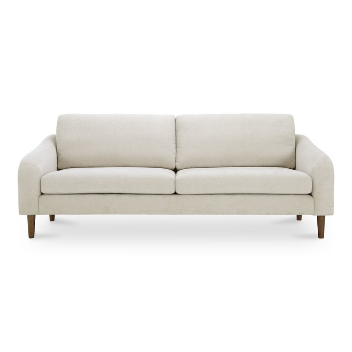 Palazzo Roma Contemporary Mediterranean Italian Oatmeal Sofa - Mediterranean Italian Contemporary Home Decor Furniture