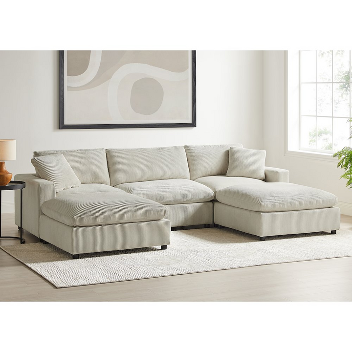 Buy farmhouse furniture Casella Modular 5-Piece XL Chofa Sectional - Modern Cottage Farmhouse Furniture