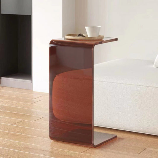 The Rennes | Modern Minimalist Transparent Luxury Side Table | order couch online - buy sofa -buy sofa online