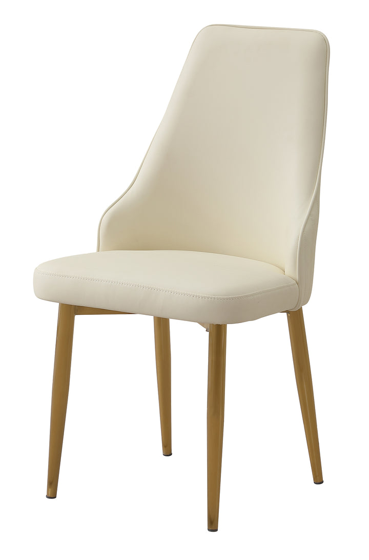 The Siena Set Of 2 Mediterranean Farmhouse White Modern Dining Contemp ...