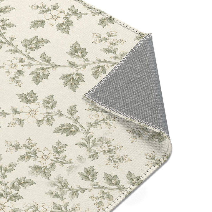 Vintage Botanical Cream &amp; Sage Accent Rug