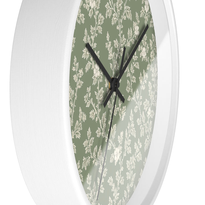 Buy farmhouse furniture Sage &amp; Cream Wall Clock — By. Artisan Blooms - Modern Cottage Farmhouse Furniture