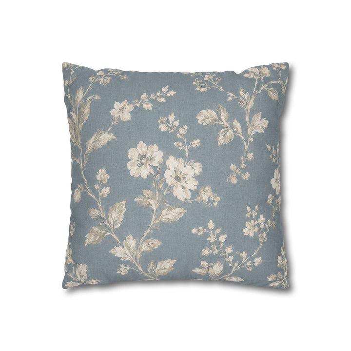 Blue Cottage Square Pillowcase By Artisan Blooms