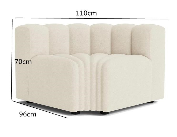 Buy farmhouse furniture Clay Ridge • Beige Modern Luxury Minimalist Farmhouse Modular Sofa Sectional Couch - Modern Cottage Farmhouse Furniture