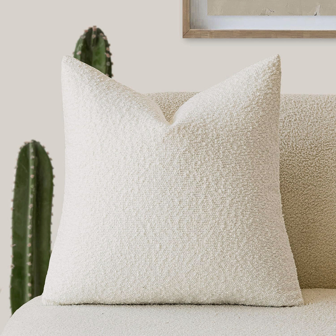 Handcrafted Lily Modern Farmhouse Decorative Throw Pillow Case