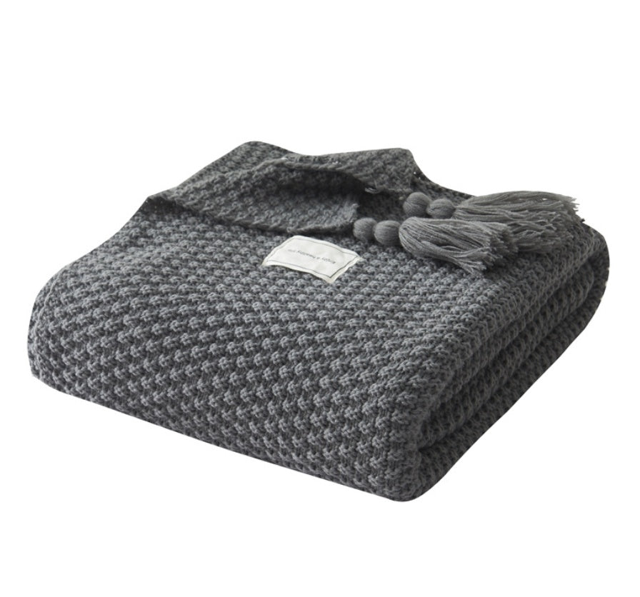 Buy farmhouse furniture Ranchwood | Modern Farmhouse Cottage Throw Blanket - Modern Cottage Farmhouse Furniture