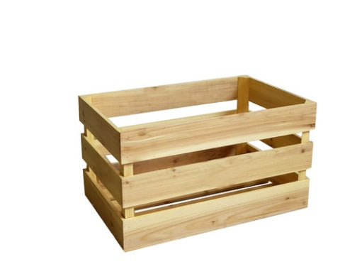 Dasos | Mediterranean Farmhouse Wooden Basket - Mediterranean Italian Contemporary Home Decor Furniture