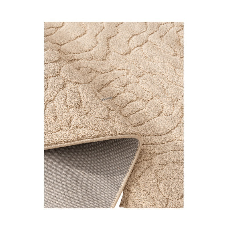 Buy farmhouse furniture Oak & Ember | Large Beige Modern Farmhouse Cottage Area Rug By Artisan Blooms - Modern Cottage Farmhouse Furniture