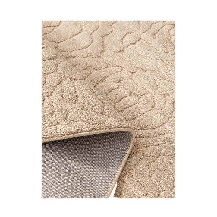 Buy farmhouse furniture Oak & Ember | Large Beige Modern Farmhouse Cottage Area Rug By Artisan Blooms - Modern Cottage Farmhouse Furniture