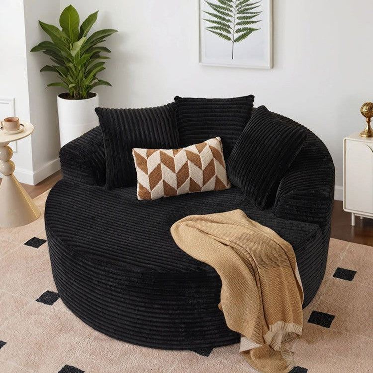 Buy farmhouse furniture The Olivano Sofa | Modern Luxury Large Circular Sofa Bed - Modern Cottage Farmhouse Furniture
