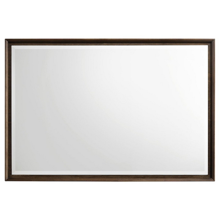 Buy farmhouse furniture Glenwood Dresser Mirror Warm Brown - Modern Cottage Farmhouse Furniture